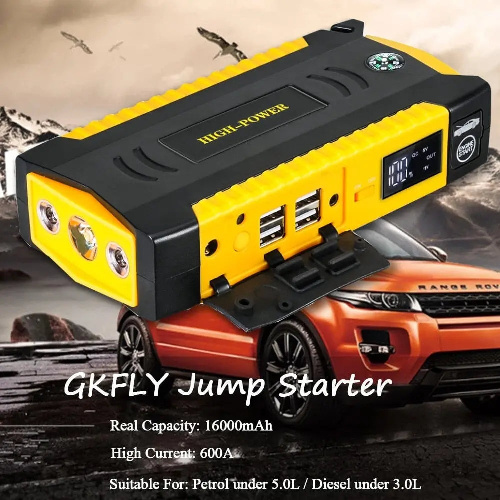 Car Jump Starter PowerBank Battery Booster Charger 12V StarterBuster Car Jump Starter PowerBank Battery Booster Charger 12V StarterBuster